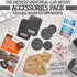The Richest Replacement Pack for Any Magnetic Car Mount - PopSocket Compatible Metal Phone Plates (Discs) and 3M Adhesive Stickers in Unique Adhes...