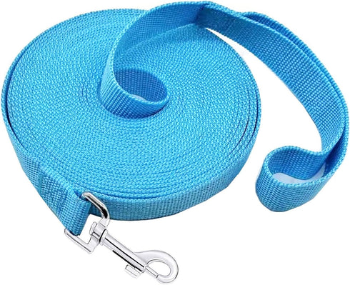 SALO Nylon Training Dog Leash for Small Medium Large Dogs, 1 Inch Wide, 20ft 30ft 40ft 50ft Long Leash Dog/Puppy Lead for Obedience Recall Trainin...