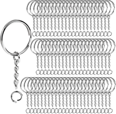 Teenitor 20PCS Key Chain Rings Key Chain Rings 1 Inch Key Chain Rings for Crafts, Key Chain Rings, Key chain Key Chain Ring for Crafts...