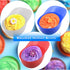 12 Pack Ice Cream Baseball Helmet 8 oz Mini Baseball Cap Snack Bowl Plastic Baseball Hat Chip Bowl for Kids Birthday Party Supplies, 3 Colors...