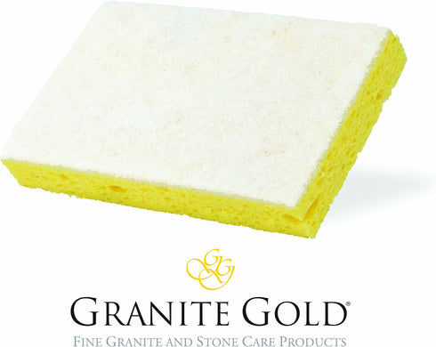 Granite Gold Non-Scratch Scrub Sponge for Granite, Marble & Other Natural Stone & Quartz Surfaces...