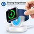 Charging Stand for Apple Watch, Magnetic Wireless Portable Watch Charger Stand with Charging Cord&Adapter Compatible with iWatch Series 9 8 7 SE 6...