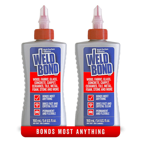 Non-Toxic Multi-Surface Glue That Bonds Most Anything! Use as Wood Glue or for Glass Mosaic Ceramic Pottery Craft Tile Porcelaine Stone Jewelry Fa...