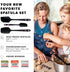 DI ORO Silicone Spatula Set - Rubber Kitchen Spatulas for Baking, Cooking, & Mixing - 600°F Heat-Resistant & BPA Free Silicone Scraper Spatulas fo...