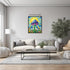 Posterizer 1 pcs-Aesthetic Trippy Mushroom Indie Poster-Abstract & Modern Art-Fantasy & Fiction Art-Living Room Bedroom Decor- UNFRAMED Wall Art...