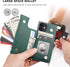 Bocasal Crossbody Wallet Case for iPhone 12/12 Pro with Card Holder,Zipper Card Slot Protector Shockproof Purse Cover with Removable Cross Body St...