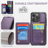 for iPhone 15 Pro Max Wallet Case with Card Holder, Case for iPhone 15 Pro Max with RFID Blocking for Women Men, Durable Kickstand Shockproof Phon...