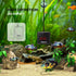 Aquarium Thermometer, LED Digital Thermometer for Fish Tank with USB Power, Highly Accurate Waterproof Temperature Gauge with Suction Cup and 6.5f...