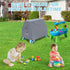 SIRUITON Kids Water Table Cover Fit Step2 Rain Showers Splash Pond Water Table,Waterproof Dust Proof Anti-UV Outdoor Toys Cover-Cover only-Grey...