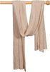 Matissa Newborn Baby Photography Prop Swaddle Cheesecloth Knit Crochet Wrap 16 Colors Available (Beige)...