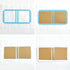 UPTTHOW 9Pcs Bookbinding Easy Scrapbooking Tool for Starter, Complete Great Stencils and Cutter Guide Kit Can Be Made Into Notebook Calender Junk ...
