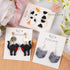 Puocaon Cat Polymer Clay Cutters - 7 Pcs Clay Cutters for Polymer Clay Jewelry, Cute Balloon Kitten Clay Earring Cutters, Cat Face Shape Polymer C...