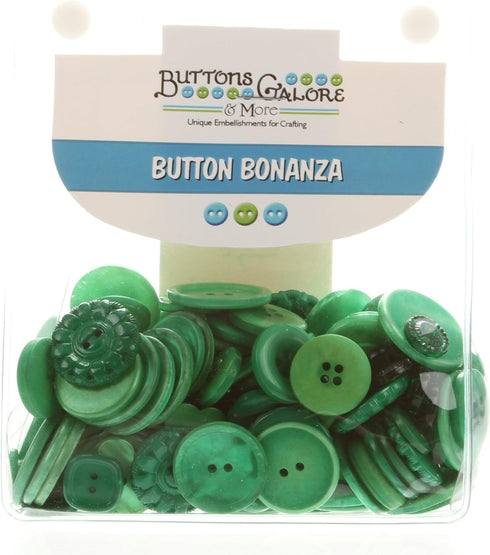 Buttons Galore BB27 Bonanza, Green...