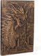 DND Journal 3D Vintage Dragon Embossed Leather Cover Fantasy Personal Planner - 192 Pages A5 Notebook Great Daily Campaign Sketchbook for GM & Pla...