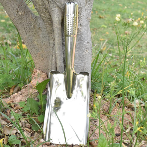 Garden Trowel Stainless Steel Hand Shovel, Small Shovels for Gardening, Gardening Hand Spade Tool for Planting, Transplanting, Weeding, Digging...