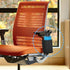 Black Arm Chair Cup Holder, Drinking Can Water Bottle Holder for Armrest Chair, Recliner, Gaming & Office Chair Universal Roll Bar...