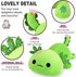 Onsoyours Cute Axolotl Plush, Soft Stuffed Animal Salamander Plush Pillow, Kawaii Plushie Toy for Kids (Axolotl Cactus, 13")...