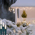 100 LED Warm White Green Wire String Lights, UL Certified and Commercial Decorative Lights String, for Indoor Outdoor Christmas trees, Patio, Tree...