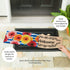 Evergreen Sassafras Spring Gerbera Bouquet Interchangeable Entrance Doormat | Indoor and Outdoor | 22-inches x 10-inches | Non-Slip Backing | All-...
