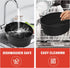 Slow Cooker Divider Silicone Liners, 7 Qt & Slow Cookers Compatible, Cook Two Dishes At Once - Easy Cleanup Dishwasher, Bpa Free 7 Quart Liners Bl...