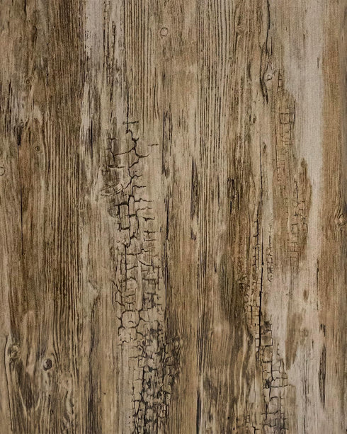 Livebor Wood Contact Paper Distressed Wood Wallpaper Peel and Stick 17.7inch x 118.1inch Rustic Woodgrain Contact Paper Wood Textured Peel and Sti...