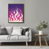 Posterizer 1 pcs-Indie Girly Pink and Purple Aesthetic Y2k-Abstract & Modern Art-Girls room art-Gift for Daughter, Son, Kids-decor for Girls, Teen...