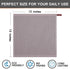 Kitinjoy 100% Cotton Kitchen Dish Cloths, 6 Pack Waffle Weave Ultra Soft Absorbent Dish Towels for Drying Dishes Quick Drying Kitchen Towels Dish ...