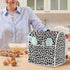 Black White Leopard L Size Mixer Cover Kitchen Bowl Cover Waterproof Dustproof Anti-Sputtering Compatible with 5-8 Qt Bowl-Lift Stand Mixer Kitche...