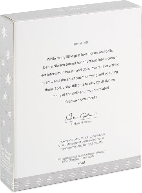 Hallmark 1795QHX1102 Wedding Photo Holder Keepsake Christmas Ornaments...