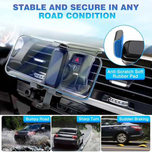 Car Phone Holder for 2018-2021 BMW X3(NOT for 22-23)/X4 2019-2021 Accessories Air Vent Cell Phone Mount Handsfree Thick Case Friendly Car Mount fo...