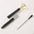 16 Pcs LED Diamond Pen Light Up Diamond Ballpoint Pen Bling Rhinestone Metal Pen Diamond Pen Rose Gold Black Ink for Office Supplies Decorations W...