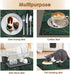 Coffee Mat for Countertop, Golden Banana Leaf Emerald Green Dish Drying Mat 2 Pcs for Kitchen Coffee Bar Accessories, Coffee Maker Espresso Machin...