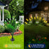 Solar Lights Outdoor Garden, 2 Pack 20 LEDs Swaying Solar Garden Lights, Solar Acrylic Bubble Lights Outdoor Waterproof, Decorative Solar Lights f...