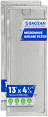 Microwave Grease Filter Replacement 13" x 4.7" WB06X10288 Compatible with GE Microwave Filter Replacement - Aluminum Mesh Filters for Kitchen Stov...