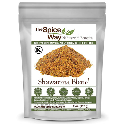 The Spice Way - Shawarma Blend Recipe Inside (meat and poultry rub/meat and poultry spice)- 2 oz...