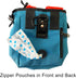Jalousie Dog Training Pouch with Training Clicker and Water Bowl - 5 Ways to Wear - Carry Toys, Treats for Positive Reinforcement - Built-in Poop ...