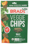 Brad's Raw Organic Gluten Free Raw Chips, Kale, 3 Ounce...