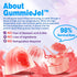 Sugar Free Probiotic Gummies 60 Billion CFU 11 Strains with Prebiotics Fiber, Probiotics Filled Gummies for Women Men Digestive Health, Peach Flav...
