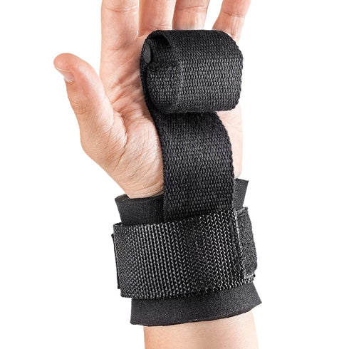Maxi Wrist Straps for Weightlifting - Wrist Brace, Gym Accessories, Wrist Wraps, Hand Bands for Dumbells & Bars, Workout Equipment - Non-Slip Grip...