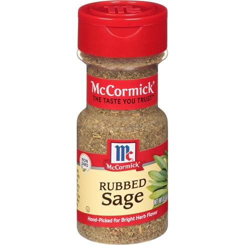 McCormick Rubbed Sage, 0.5 Oz...