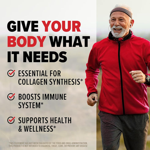 10X Health Vitamin C Supplement - Immune Support Supplement with Vitamin C 1000mg Also Known as Ascorbic Acid - Great for Tissue Recovery & Overal...