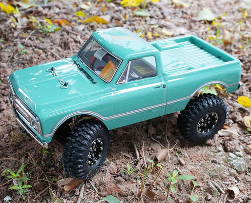 OGRC 1.0 Crawler Tires Super Soft and Sticky with Dual Stage Foam 1.0 RC Tires for SCX24 Gladiator Bronco C10 JLU Deadbolt B17 FCX24 - A/T Pro...