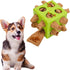 Fossa Dog Enrichment Puzzle Toy, Interactive Snuffle Ball for Dogs Encourage Stimulation Food Foraging Skill, Resistant Rope to Hide Treat for Agg...