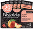 Wissotzky Sunny Peach Black Tea, 20 Tea Bags | Antioxidant Rich | Fruity Delight | Black Tea Bags...