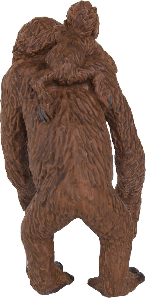 Safari Ltd. Orangutan with Baby Figurine - Lifelike 2.5" Hand-Painted Wildlife Figure - Educational Toy for Boys, Girls & Kids Ages 3+...