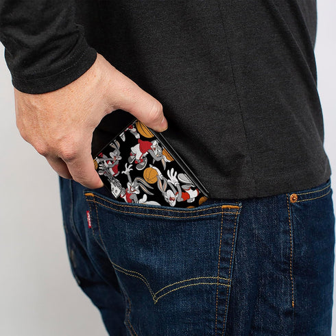 Buckle-Down Men's Bifold Wallet Bugs Bunny...