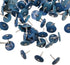 (100 Pack) Round Plastic Cap Nail 1 Inch Roofing Nails Galvanized Tar Paper Nails for House Wrap Fastening Foam Board Roofing Felt Insulation Film...