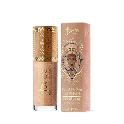 Juvia's Place Nubian Glow Liquid Luminizer Egyptian Glow - Radiant Highlighter Makeup Glowy Tint Daily Dewy Luminous Beauty Creamy Bronzing Skinca...
