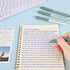 BAYTORY 8Pcs Retractable Erasable Gel Pens, 4 Blue & 4 Black Ink 0.5 mm Fine Point with Cute Eraser, Smooth Write Quick Dry School Office Note Tak...