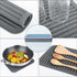 Trivets for Hot Pots and Pans, Large Black Silicone Trivets, Multi-Purpose Silicone Mat for Countertops Heat Resistant, Trivets for Quartz Counter...